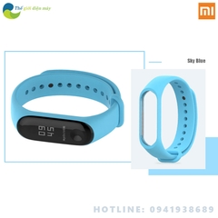 Dây đeo cao su thời trang cho đồng hồ thông minh Xiaomi Miband 3, Mi band 4