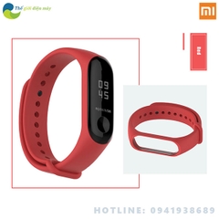 Dây đeo cao su thời trang cho đồng hồ thông minh Xiaomi Miband 3, Mi band 4