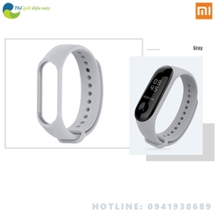 Dây đeo cao su thời trang cho đồng hồ thông minh Xiaomi Miband 3, Mi band 4