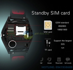 Đồng hồ thông minh MijaFit NE VS09 hỗ trợ thẻ sim, nghe gọi, nhắn tin, lướt facebook