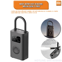 Máy bơm hơi Xiaomi Mijia Gen 2 Pro Bicycle Pump MJCQB07QW