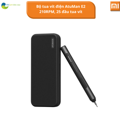 Bộ tua vít điện AtuMan E2 210RPM với điều chỉnh tốc độ kép, 25 đầu tua vít