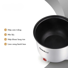 Nồi điện đa năng Gaabor GR-N18A công suất 600W dung tích 1.8L lòng nồi chống dính