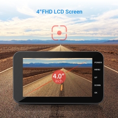 Camera Xe Máy MT003 2 camera màn hình 4' Wifi HD 1080P GPS