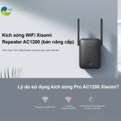 Kích sóng wifi Xiaomi AC1200 RA75 Mi Wifi Range Extender