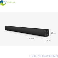 Loa soundbar TV Xiaomi Redmi hỗ trợ Bluetooth 5.0, S/PDIF, AUX