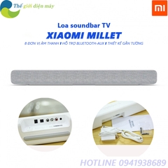 Loa máy tính, TV Xiaomi Soundbar Millet hỗ trợ  kết nối Bluetooth, SPDIF, Optical, Aux, Line