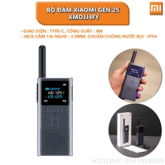 Bộ đàm xiaomi gen 2S model: XMDJJ4FY