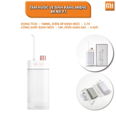 Tăm nước vệ sinh răng miệng Dr.Bei F3