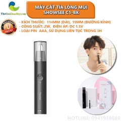 Máy cắt tỉa lông mũi Xiaomi ShowSee C1-BK