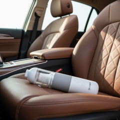 Máy hút bụi mini không dây Quange V01 – Máy hút bụi cầm tay lực hút mạnh 4000Pa – Pin 5000mAh – Dùng cho ô tô và gia đình