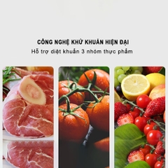 Máy rửa khử trùng rau củ XIAODA