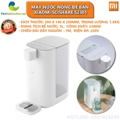 Máy nước nóng để bàn 3L Xiaomi Scishare S2301