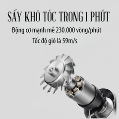 Máy Sấy Tóc Thông Minh Pinjing H01: Động Cơ Không Chổi Than – Đẳng Cấp Chăm Sóc Tóc Chuẩn Salon