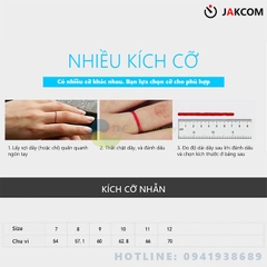 Nhẫn thông minh JAKCOM R3 chíp NFC làm từ hợp kim vô định hình CARBIDE - bảo hành 6 tháng - shop Thế giới điện máy