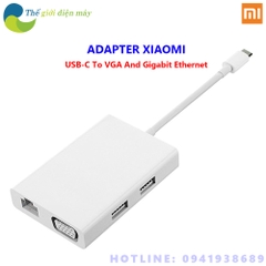 [Bản Quốc Tế] Bộ Chuyển Đổi Xiaomi USB-C To VGA And Gigabit Ethernet