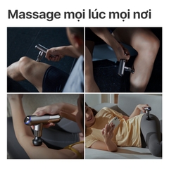 Máy Massage Cầm Tay Mini PHILIPS 7501-6 đầu massage chuyên dụng, lực đấm mạnh 8mm