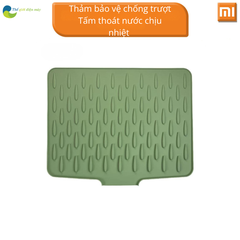 Tấm Silicone Úp Chén Đĩa Ráo Nước Nhanh Khô - Tấm Lót Nồi Chống Trượt Chịu Nhiệt Độ Cao