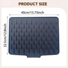 Tấm Silicone Úp Chén Đĩa Ráo Nước Nhanh Khô - Tấm Lót Nồi Chống Trượt Chịu Nhiệt Độ Cao