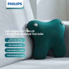 Máy Massage Lưng PHILIPS 3111-thiết kế sạc không dây hoạt động liên tục,thiết kế chiều cao 290mm