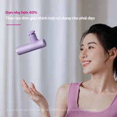 Máy Massage Cầm Tay PHILIPS 7311-kiểu dáng tinh tế sang trọng,thiết kế nhỏ gọn,5 cấp độ massage x biên độ sâu 6mm