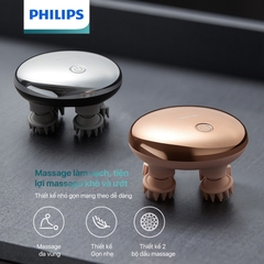 Máy Massage Da Đầu Đa Năng PHILIPS 1301-massage làm sạch,tiện lợi massage khô và ướt