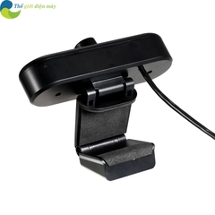 Webcam HD 1080P Không Driver, Lấy Nét Tự Động Tích Hợp Micro & Cổng USB Cho Laptop và PC