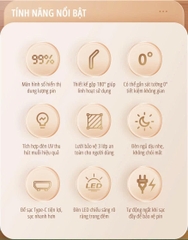 Vợt muỗi kiêm đèn bắt muỗi kèm đèn ngủ Milife B1