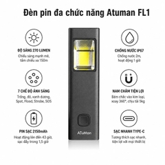 Đèn pin đa chức năng Atuman FL1