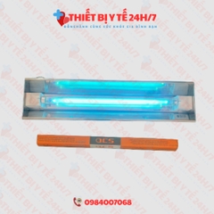 BÓNG UV THẠCH ANH + MÁNG ĐÈN INOX 90cm  DIỆT KHUẨN KHỬ TRÙNG