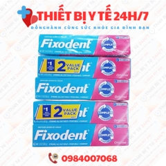 Keo dán hàm răng giả Fixodent Original 68g của Mỹ