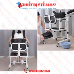 Ghế Nâng Hạ,Di Chuyển Bệnh Nhân,Có Tay Đòn Hỗ Trợ XC-01