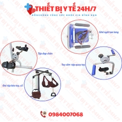 Bộ Ghế Tập Vật Lý Trị Liệu - Thiết Bị Phục Hồi Chức Năng 4 in 1
