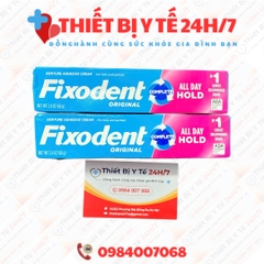 Keo dán hàm răng giả Fixodent Original 68g của Mỹ