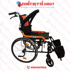 Xe Lăn Lucass X61 – Gấp Gọn, Nâng Được Phần Để Tay