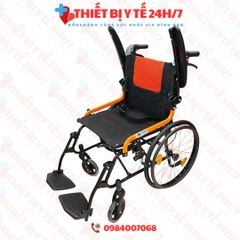 Xe Lăn Lucass X61 – Gấp Gọn, Nâng Được Phần Để Tay