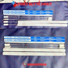 BÓNG UV THẠCH ANH + MÁNG ĐÈN INOX 60cm  DIỆT KHUẨN KHỬ TRÙNG