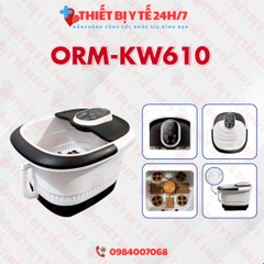 Bồn Ngâm Massage Chân Hồng Ngoại Tự Động Thành Thấp ORM-KW610