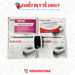 Máy Đo Nồng Độ Oxy Và Nhịp Tim Beurer PO30 BH 36 Tháng