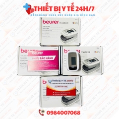 Máy Đo Nồng Độ Oxy Và Nhịp Tim Beurer PO30 BH 36 Tháng