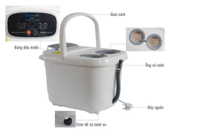 Bồn ngâm chân con lăn kép tự động SereneLife SP18