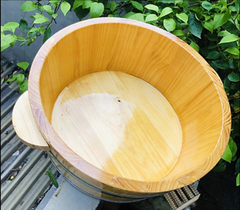 Chậu Ngâm Chân Bằng Gỗ Thông Nhật - Bồn Gỗ Ngâm Chân