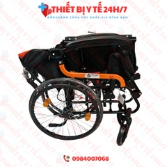 Xe Lăn Lucass X61 – Gấp Gọn, Nâng Được Phần Để Tay