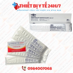 Lưỡi dao lấy da Humby - dao lạng da,bào da Feather Nhật Bản