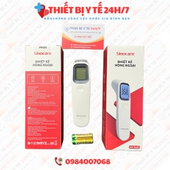 NHIỆT KẾ HỒNG NGOẠI ĐO TRÁN KHÔNG TIẾP XÚC SINOCARE AET-R1D1