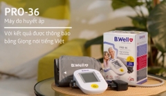 Máy đo huyết áp bắp tay B.Well Swiss PRO-36 Có giọng nói Tiếng Việt