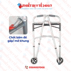 Khung Tập Đi Chũ U Hợp Kim Nhôm Cao Cấp
