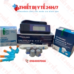 Máy đo đường huyết thế hệ mới chính hãng Nhật Bản Terumo Medisafe Fit C