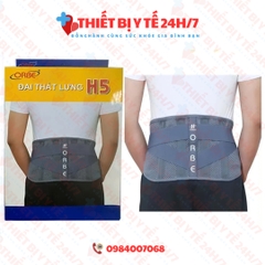 Đai Lưng Olumba H5 Orbe Mẫu Mới Thoáng Khí - Hỗ Trợ Cột Sống Lưng Thoát Vị, Thoái Hoá