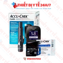 [Chính hãng ROCHE-ĐỨC] MÁY ĐO ĐƯỜNG HUYẾT ACCU-CHEK GUIDE